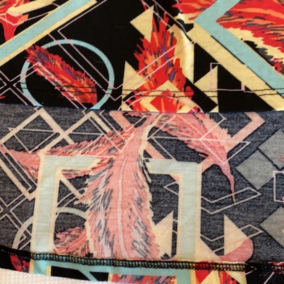 LuLaRoe Carly multicolored dress size XS - Picture 9 of 11